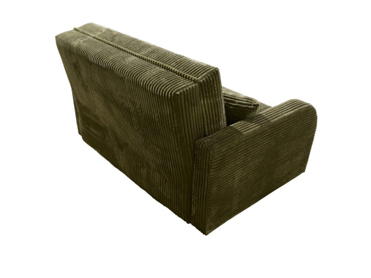 Malá rozkládací pohovka Lili 2 - Tmavě šedá 95