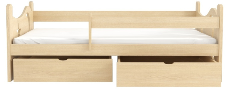 Dětská postel s úložným prostorem Stars