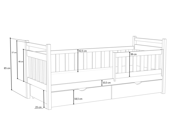 Patrová postel Aurelia