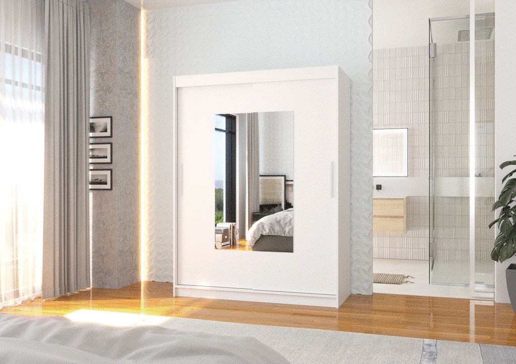 Šatní skříň s posuvnými dveřmi Dorrigo - 150 cm