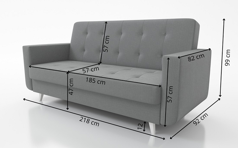 Rozkládací pohovka Naomi - Kronos 01