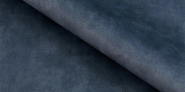 Rozkládací sedací souprava do L - Santana - modrá