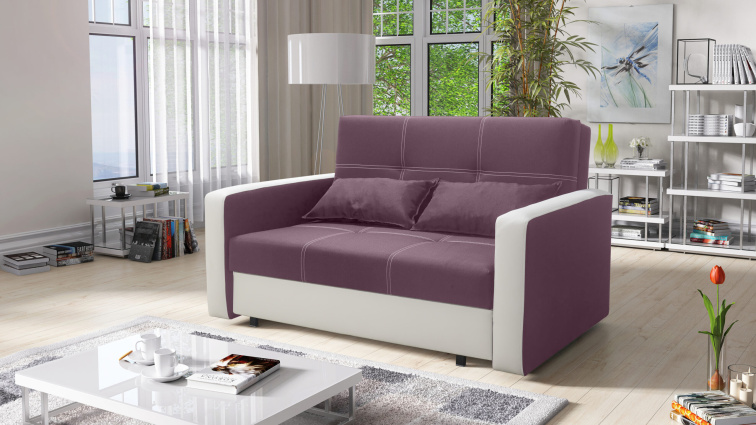 Rozkládací pohovka Bella 2 - Sawana 69/Madryt 920