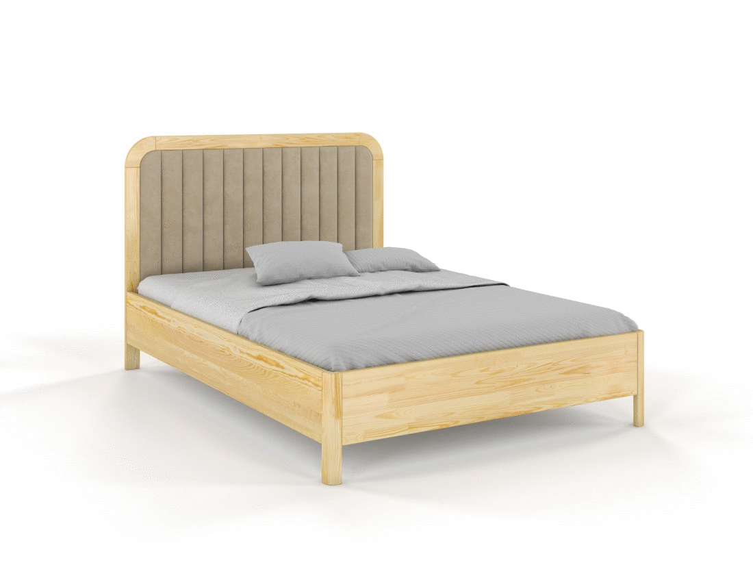 Zvýšená postel z masivu borovice Modena