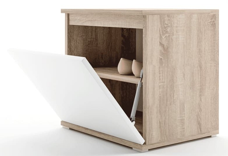 Předsíňová stěna Emi 1 - bílá