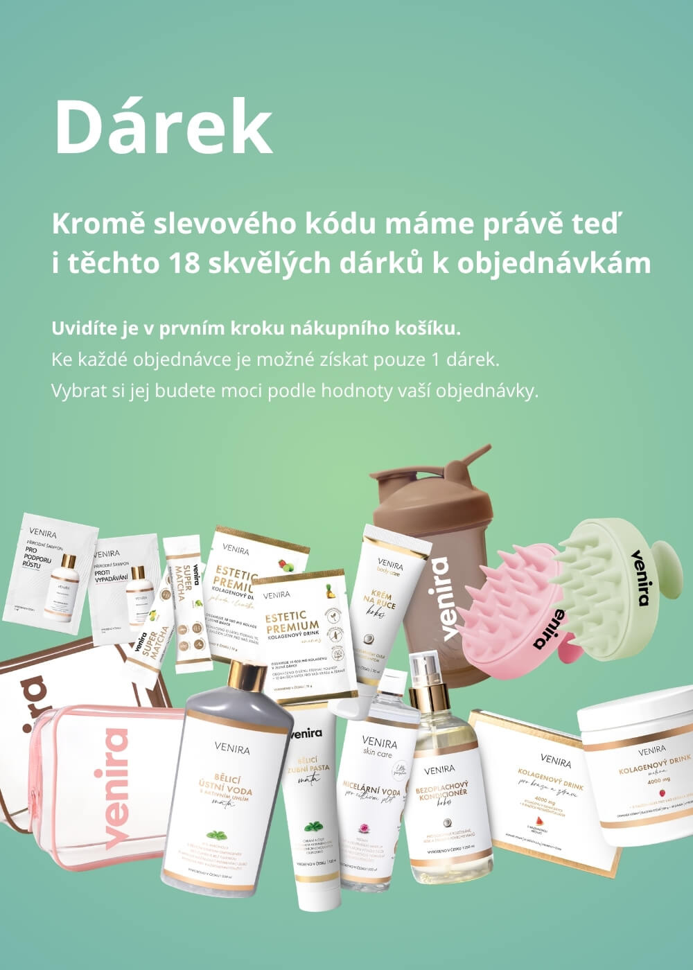 VENIRA shaker PRO s poutkem, růžový