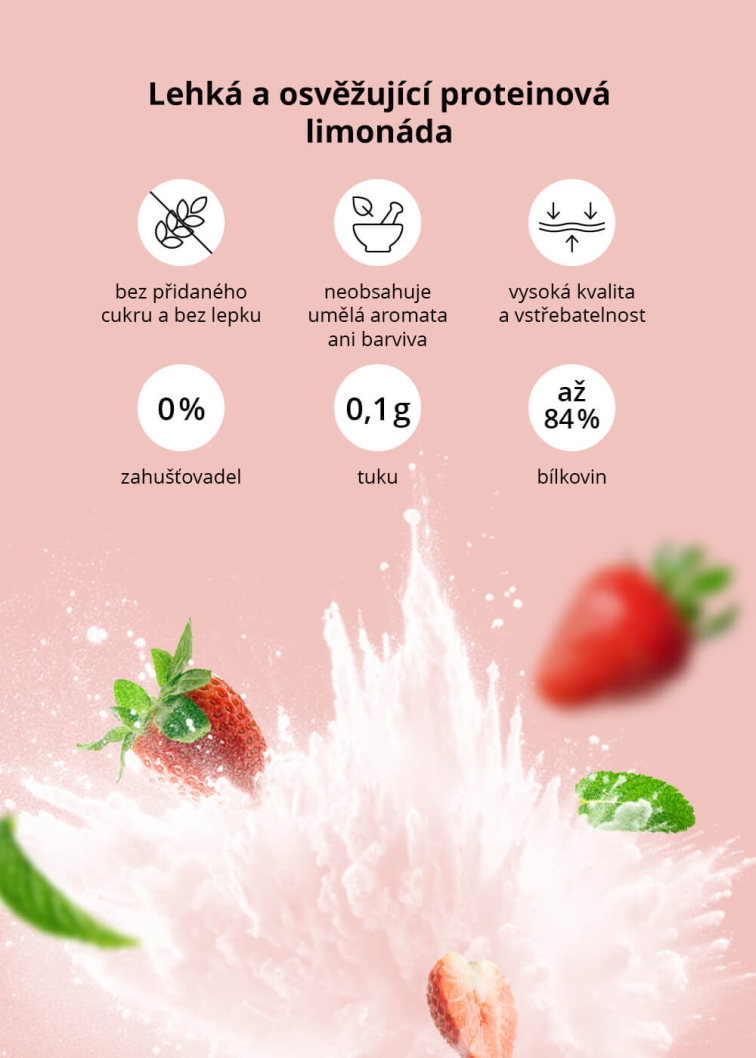 VENIRA clear whey protein / proteinová limonáda