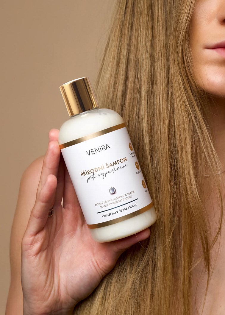 VENIRA přírodní šampon proti vypadávání vlasů