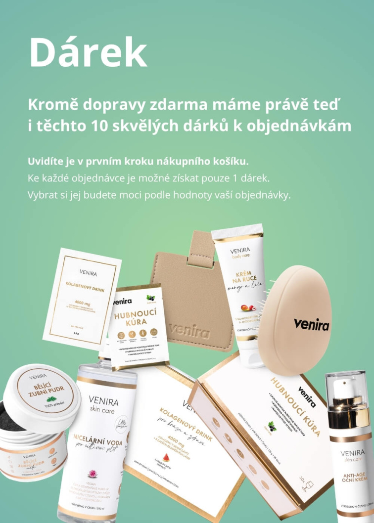 VENIRA multivitamin ve formě srdíček