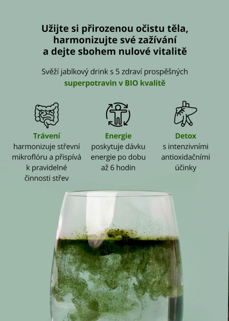 VENIRA light greens + prebiotika