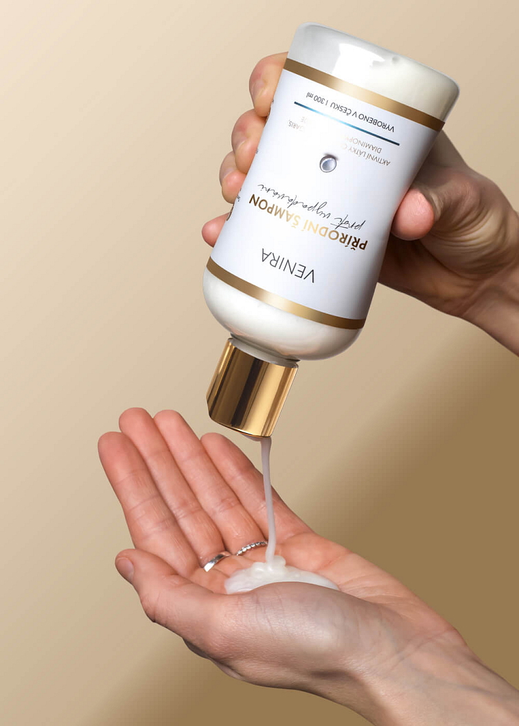 VENIRA přírodní šampon proti vypadávání vlasů