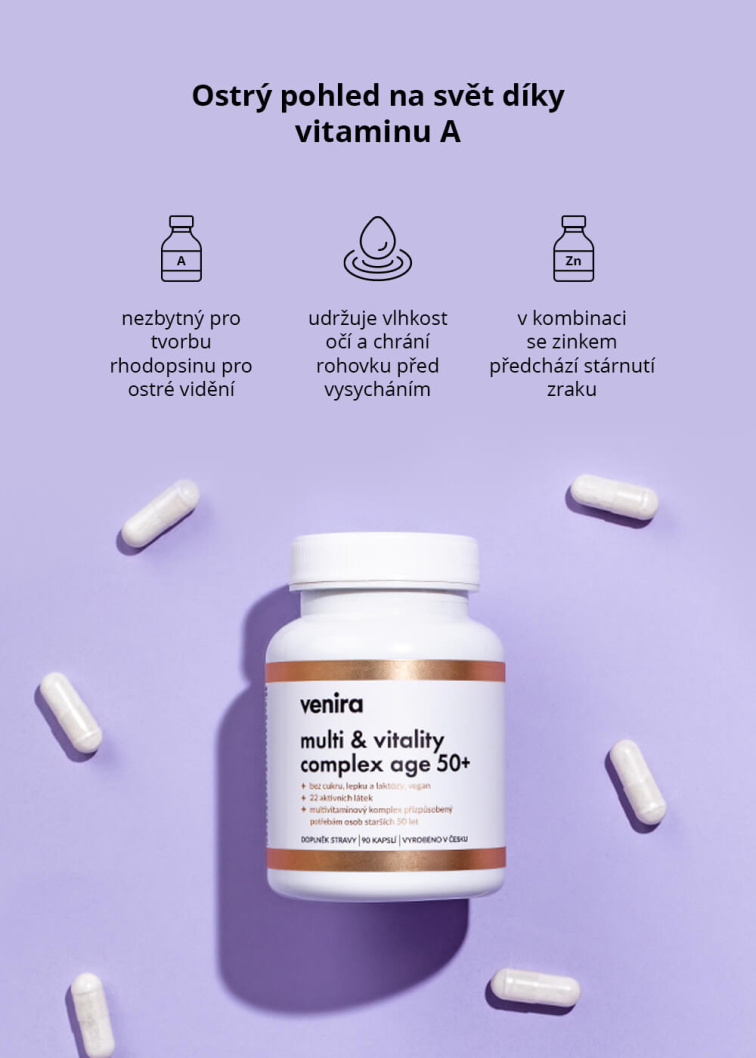 VENIRA multi & vitality complex age 50+