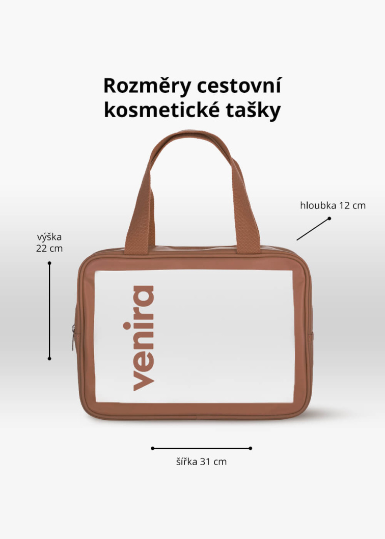 VENIRA cestovní kosmetická taška