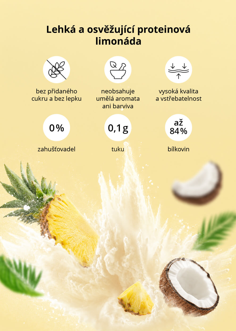 VENIRA clear whey protein / proteinová limonáda