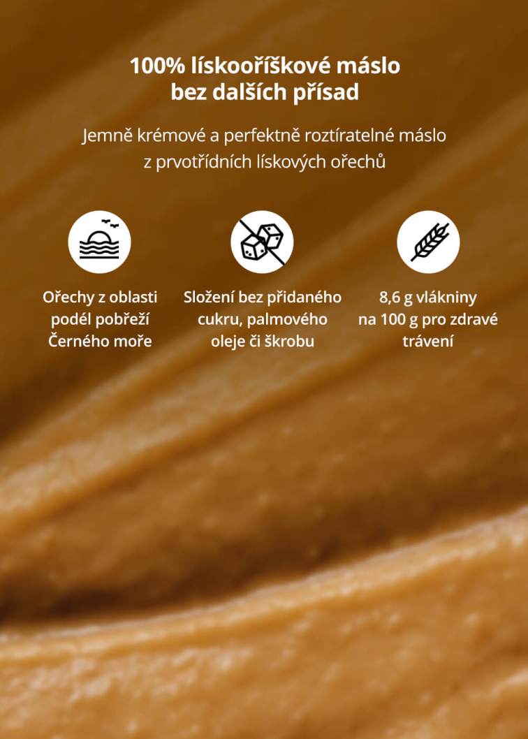 VENIRA lískooříškové máslo