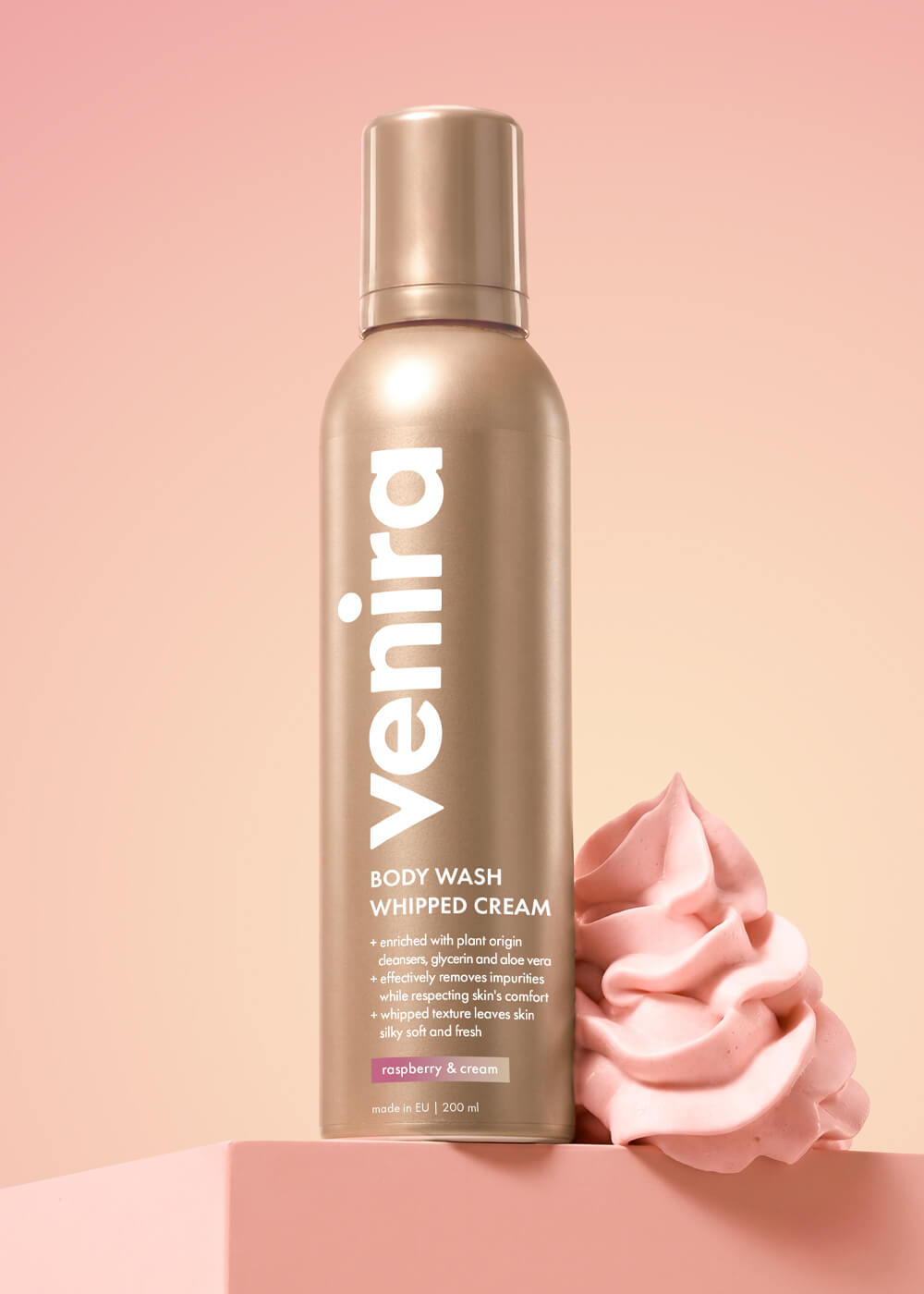 VENIRA body wash whipped cream