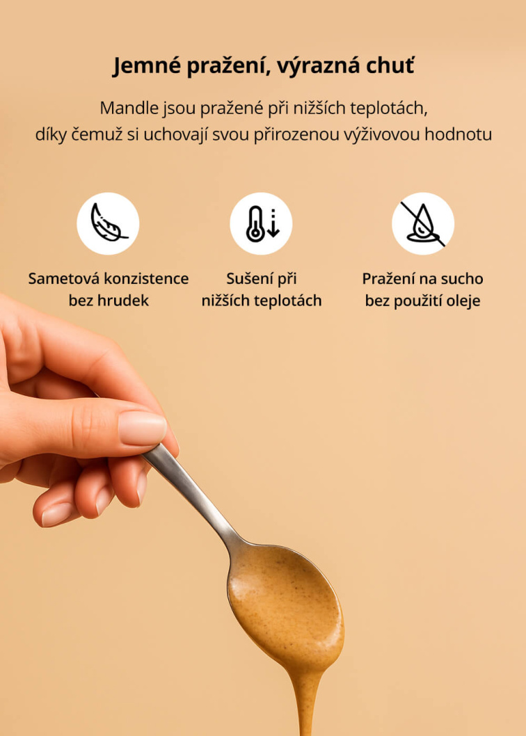 VENIRA mandlové máslo