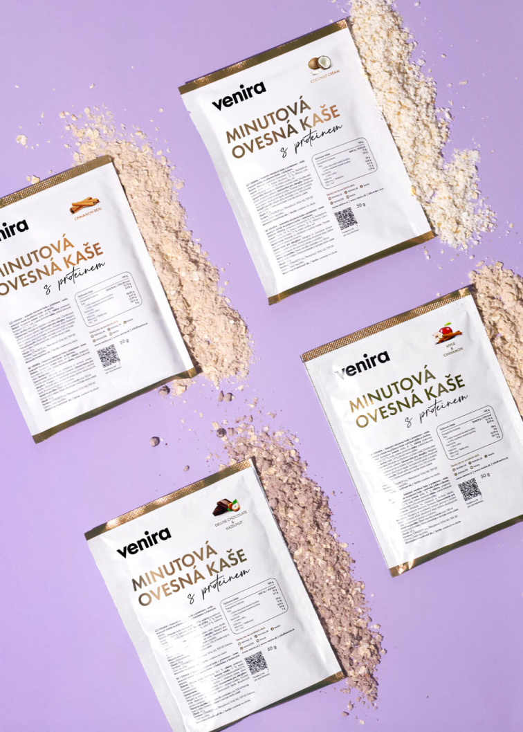 VENIRA minutová ovesná kaše s proteinem - vzorek