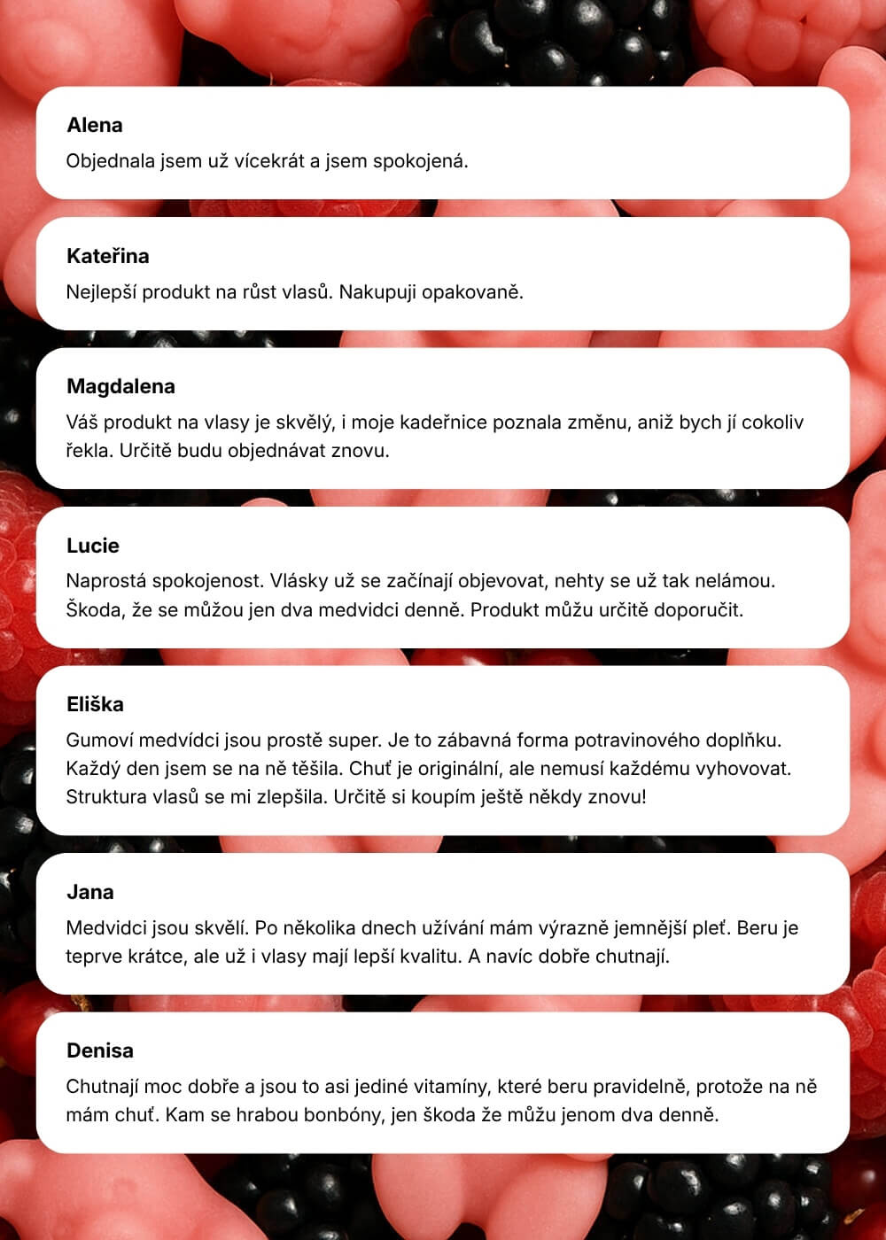 VENIRA beauty bomb - medvídci pro vlasy, nehty a pleť