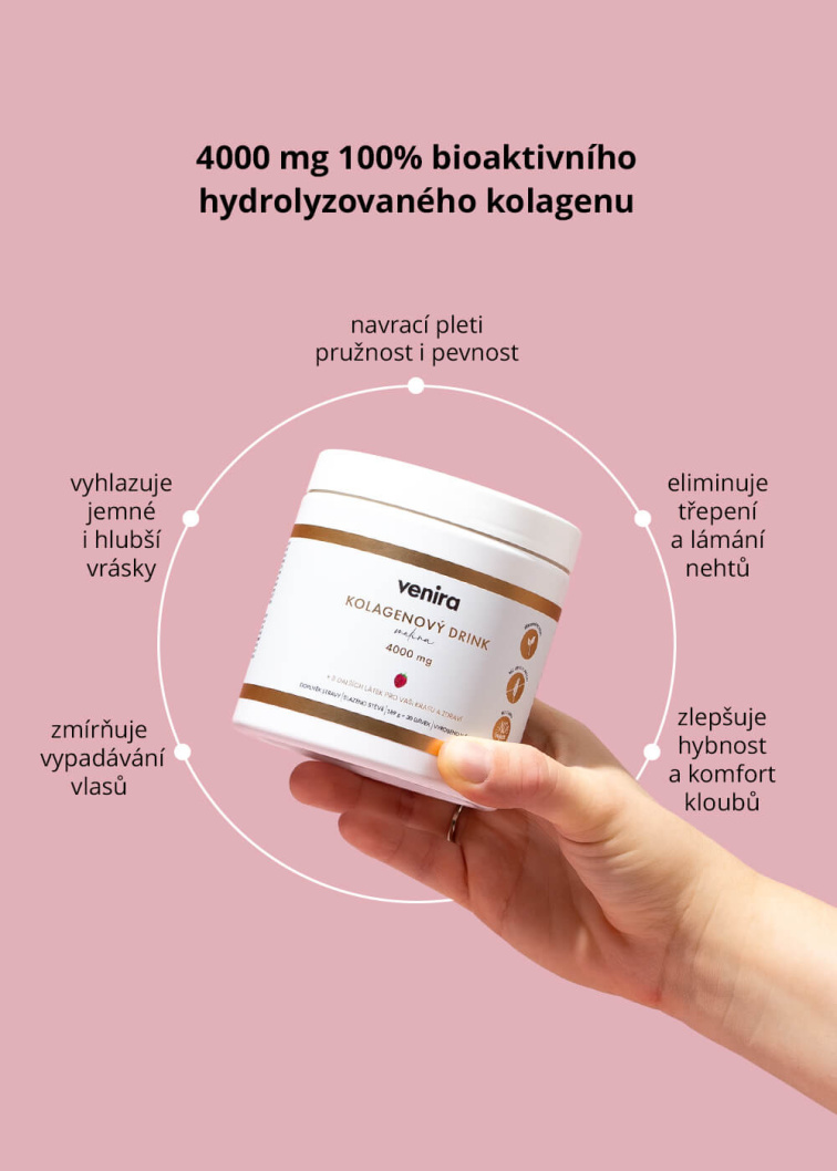 VENIRA kolagenový drink pro vlasy, nehty a pleť