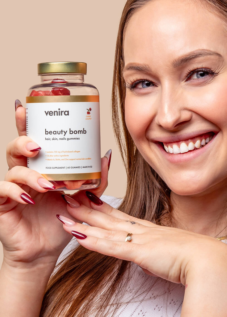 VENIRA beauty bomb - medvídci pro vlasy, nehty a pleť