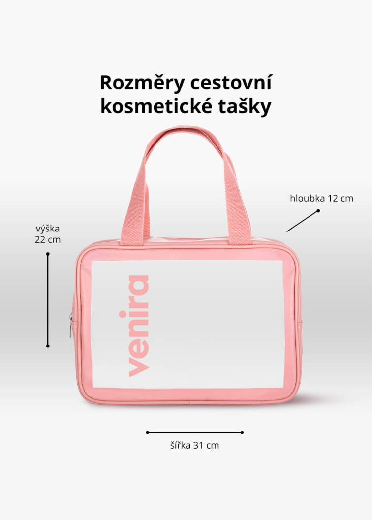 VENIRA cestovní kosmetická taška