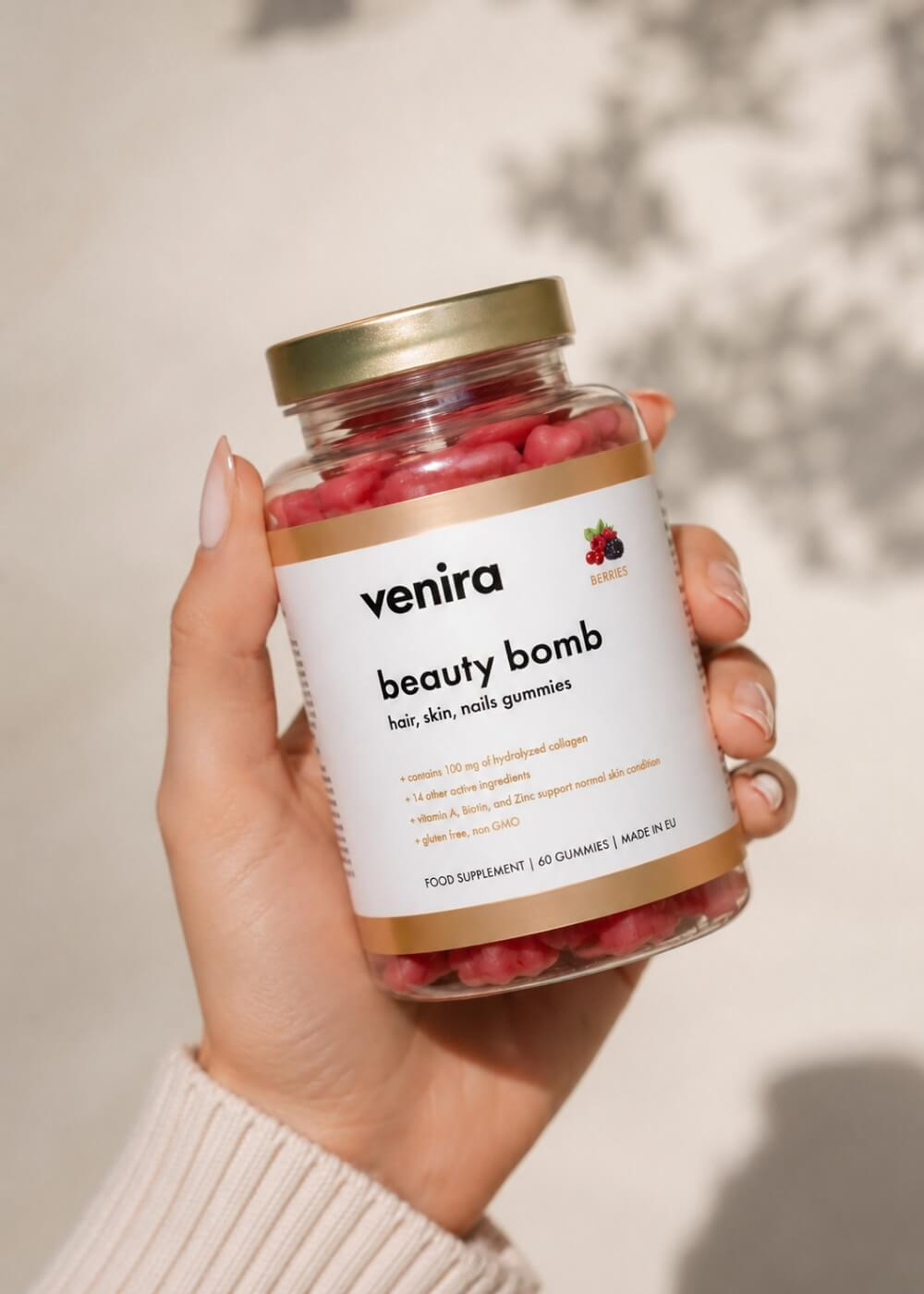 VENIRA beauty bomb - medvídci pro vlasy, nehty a pleť