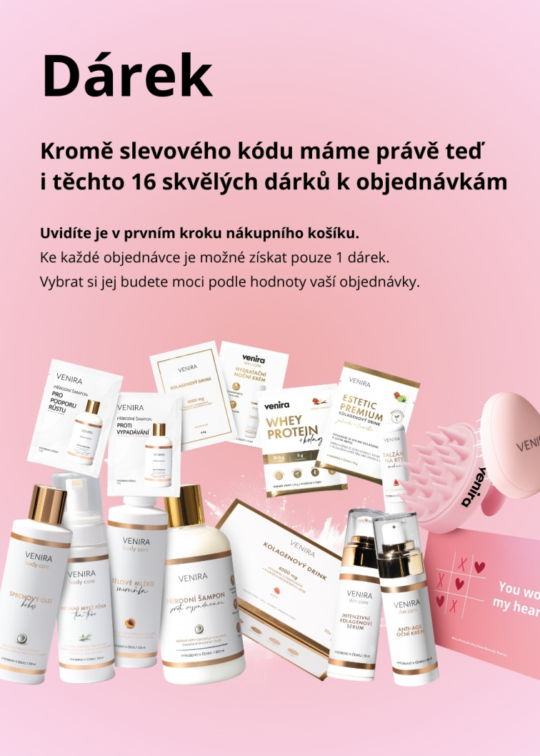 VENIRA multivitamin ve formě srdíček