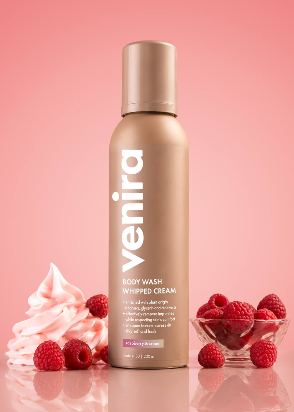 VENIRA body wash whipped cream