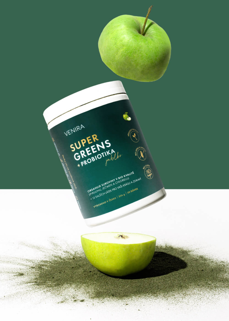 VENIRA super greens + probiotika