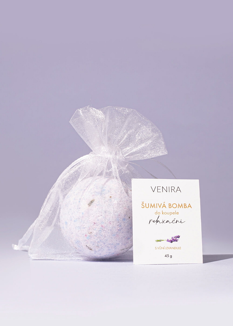 VENIRA šumivá bomba do koupele - relaxační