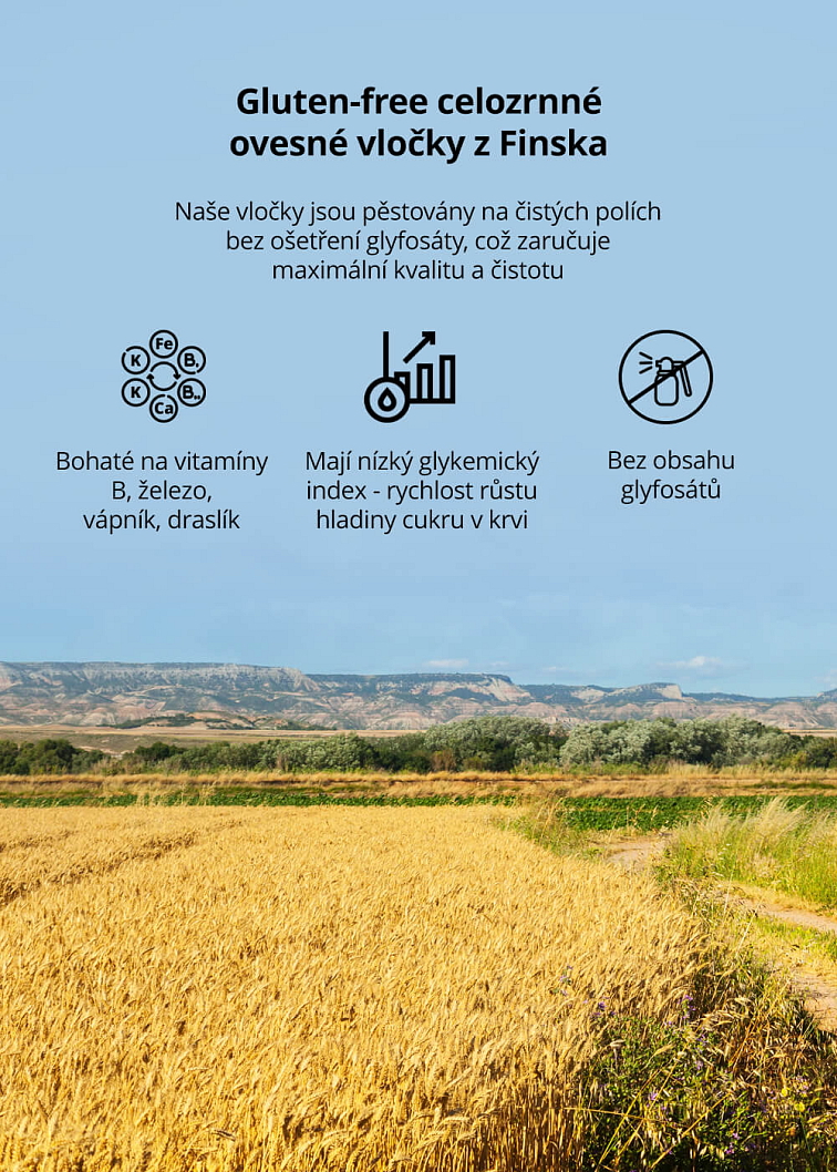 VENIRA superfast bezlepkové minutové ovesné vločky