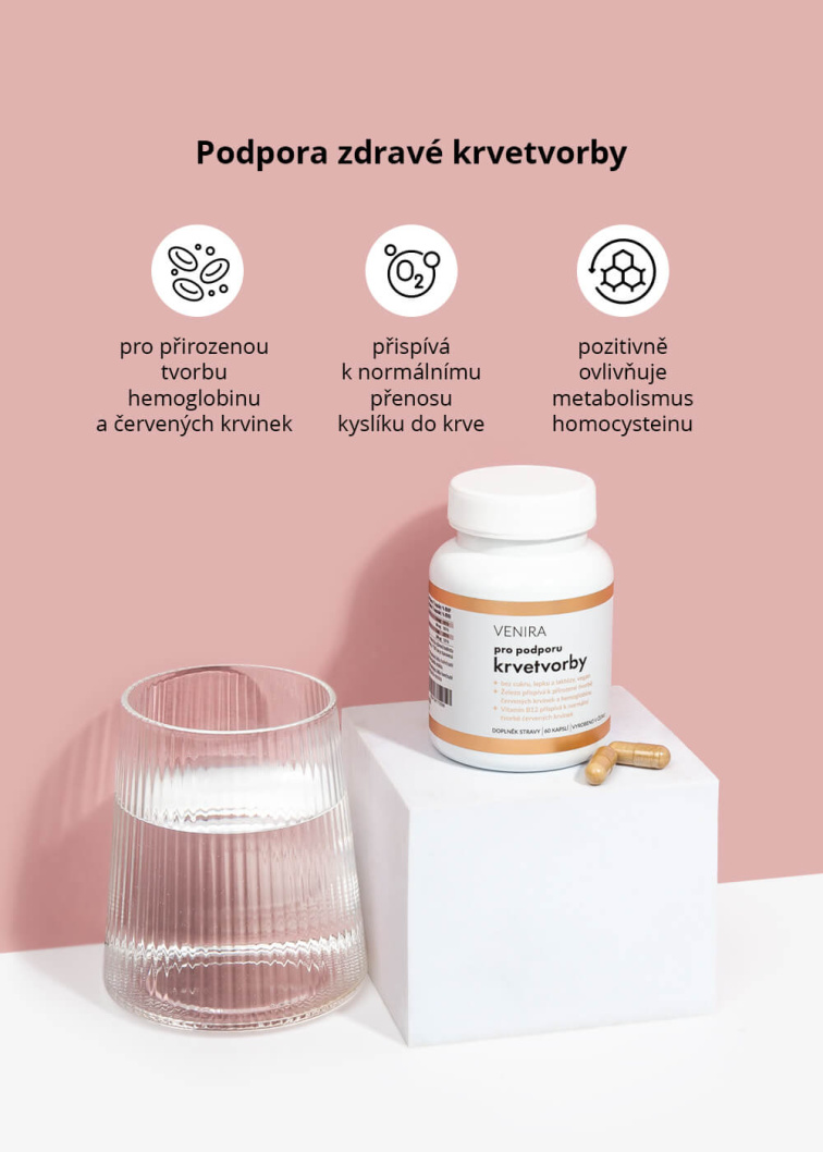 VENIRA podpora krvetvorby