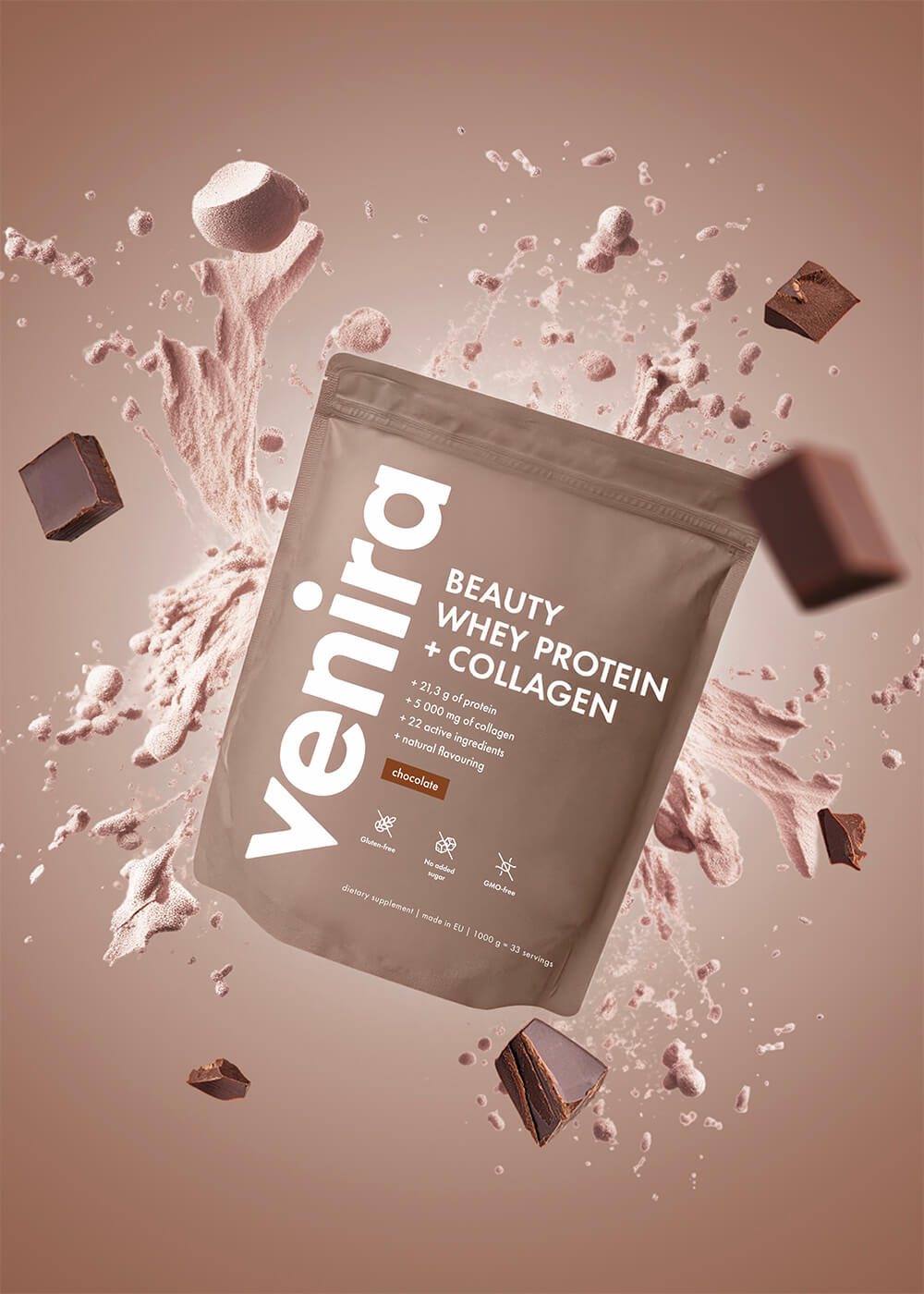 VENIRA beauty whey protein s kolagenem