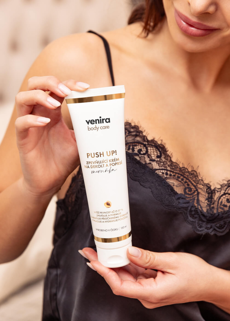 VENIRA PUSH-UP zpevňující krém na dekolt a poprsí