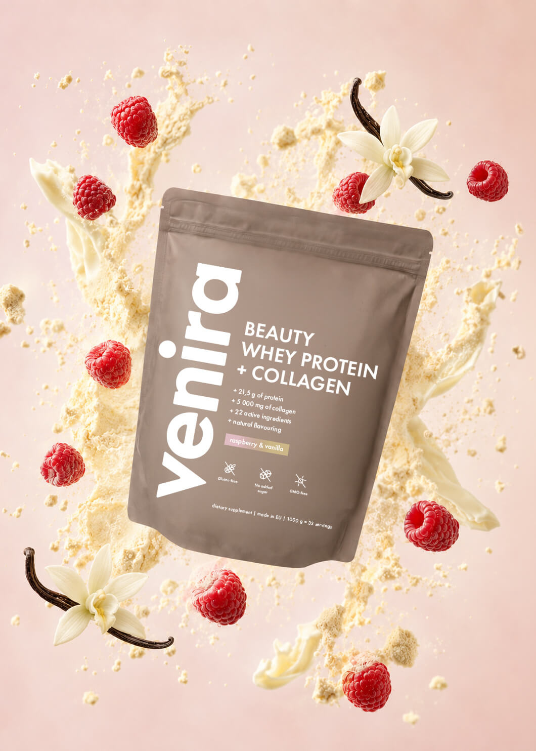 VENIRA beauty whey protein s kolagenem