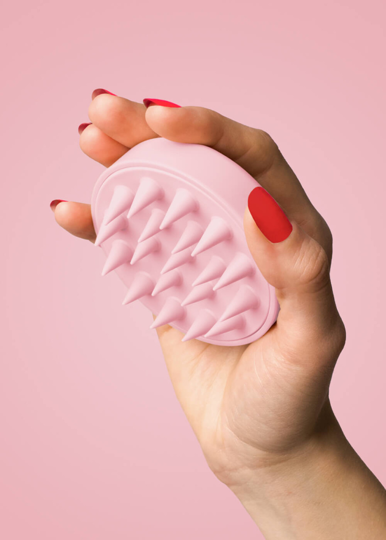 VENIRA stimulující masážní kartáč pro vlasovou pokožku