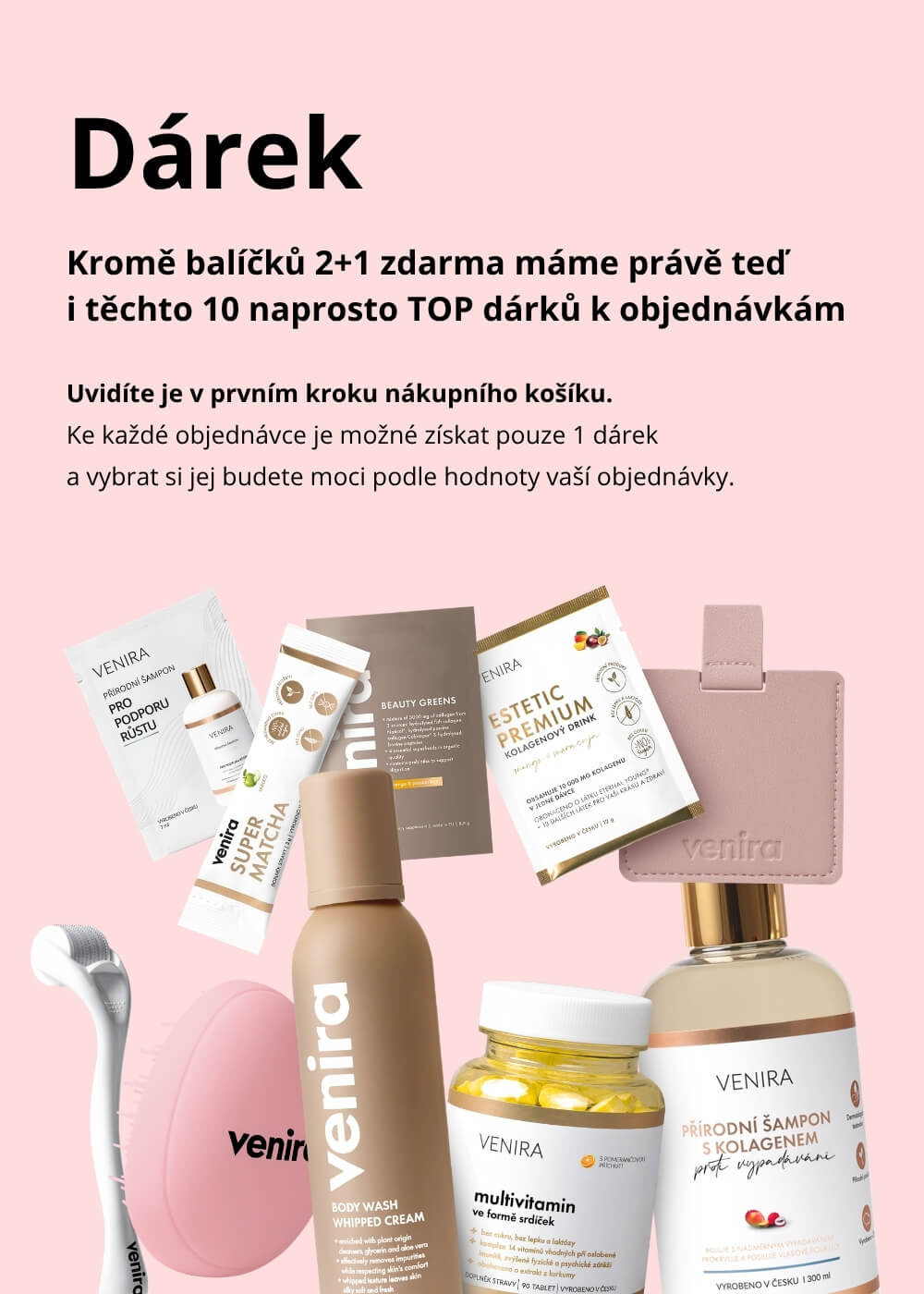 VENIRA PREMIUM kolagenový drink pro vlasy, nehty a pleť