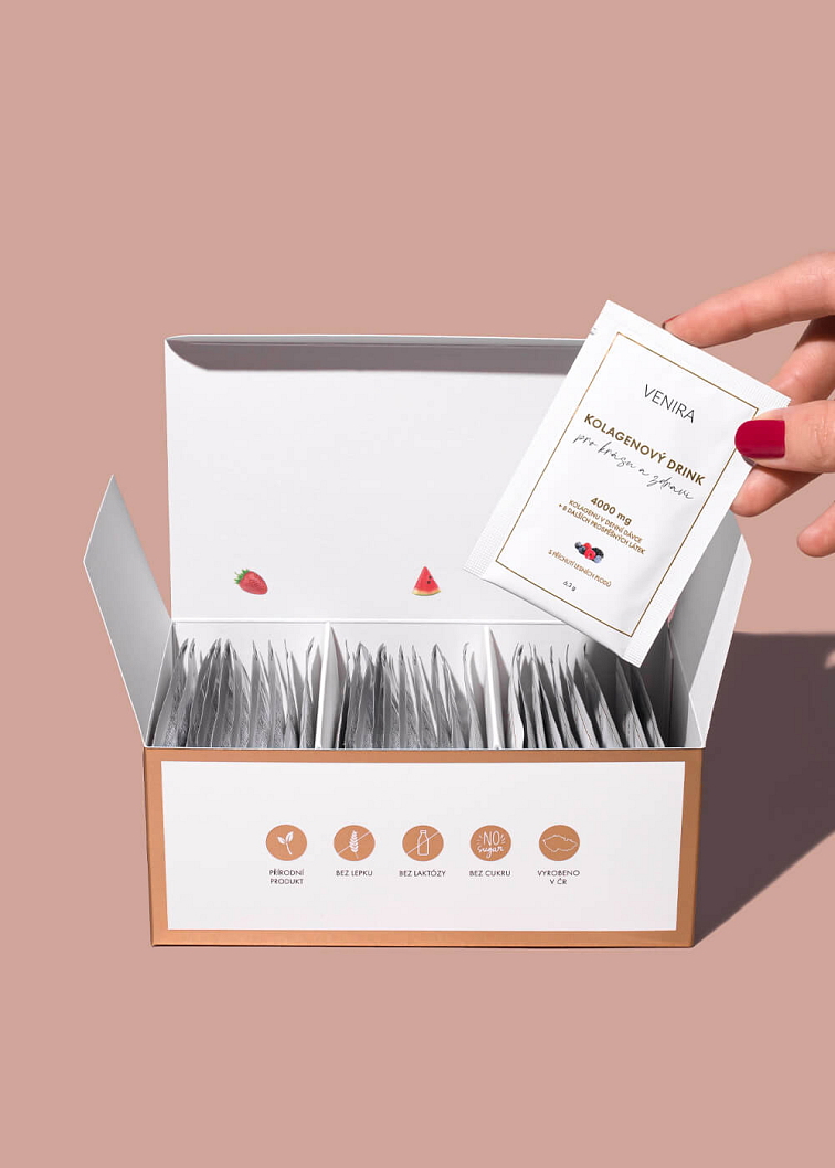 VENIRA kolagenový drink pro vlasy, nehty a pleť - vzorek