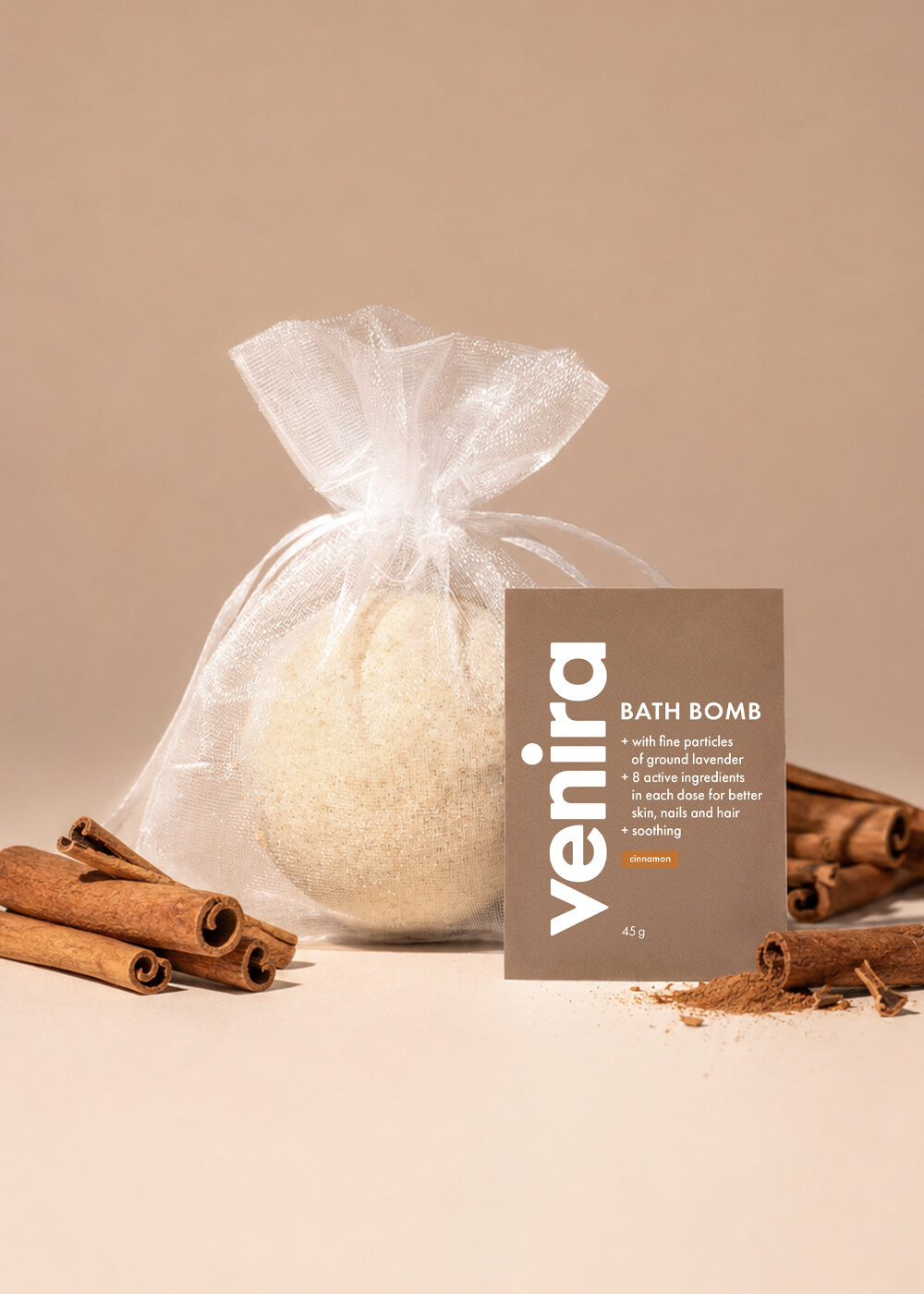 VENIRA šumivá bomba do koupele - zklidňující