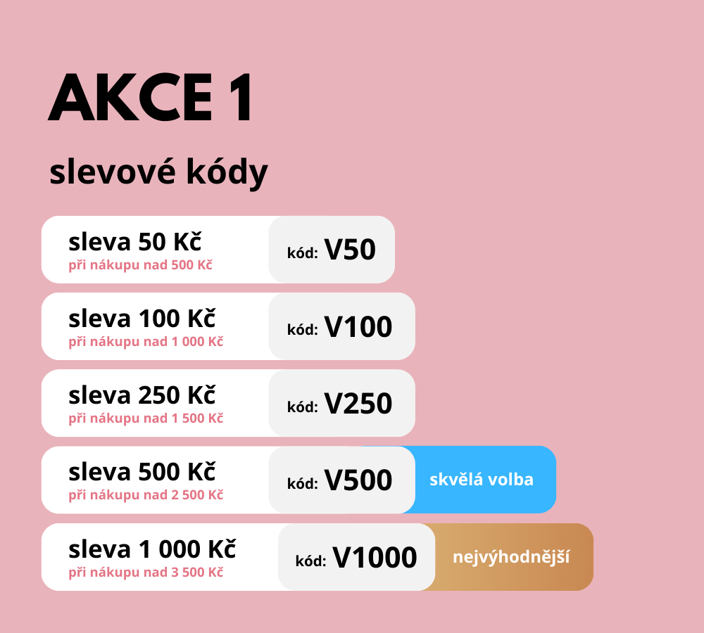 Slevový kód - nový