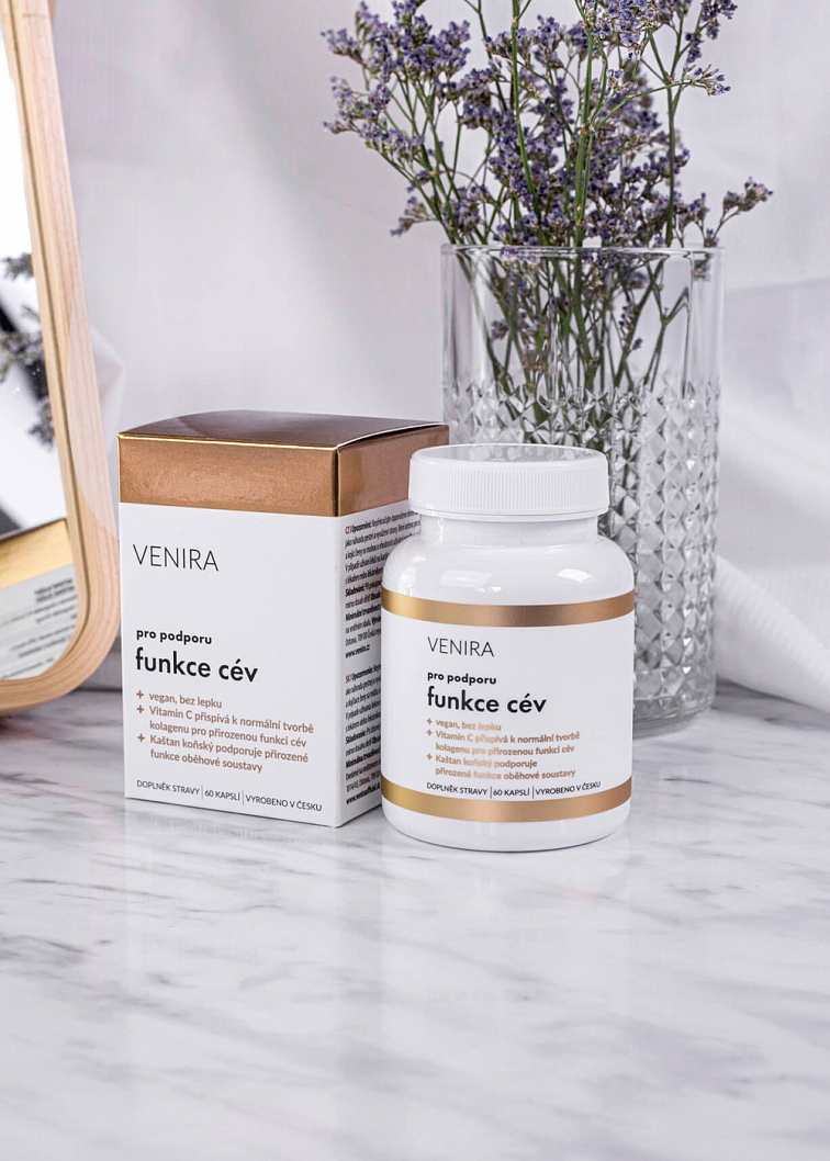VENIRA pro podporu funkce cév