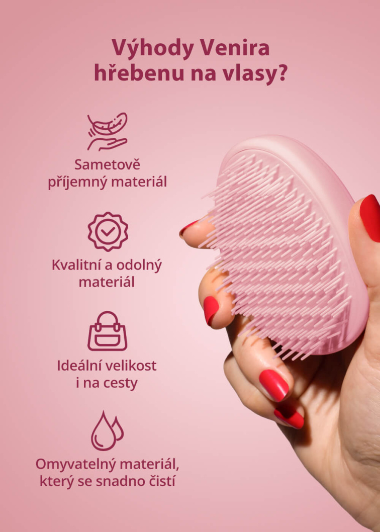 VENIRA hřeben na vlasy