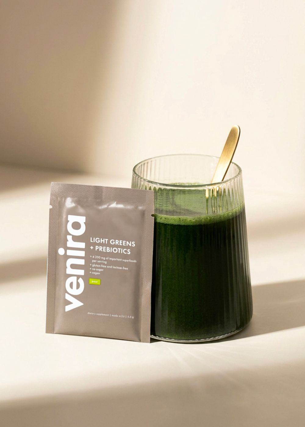 VENIRA light greens + prebiotika - vzorek
