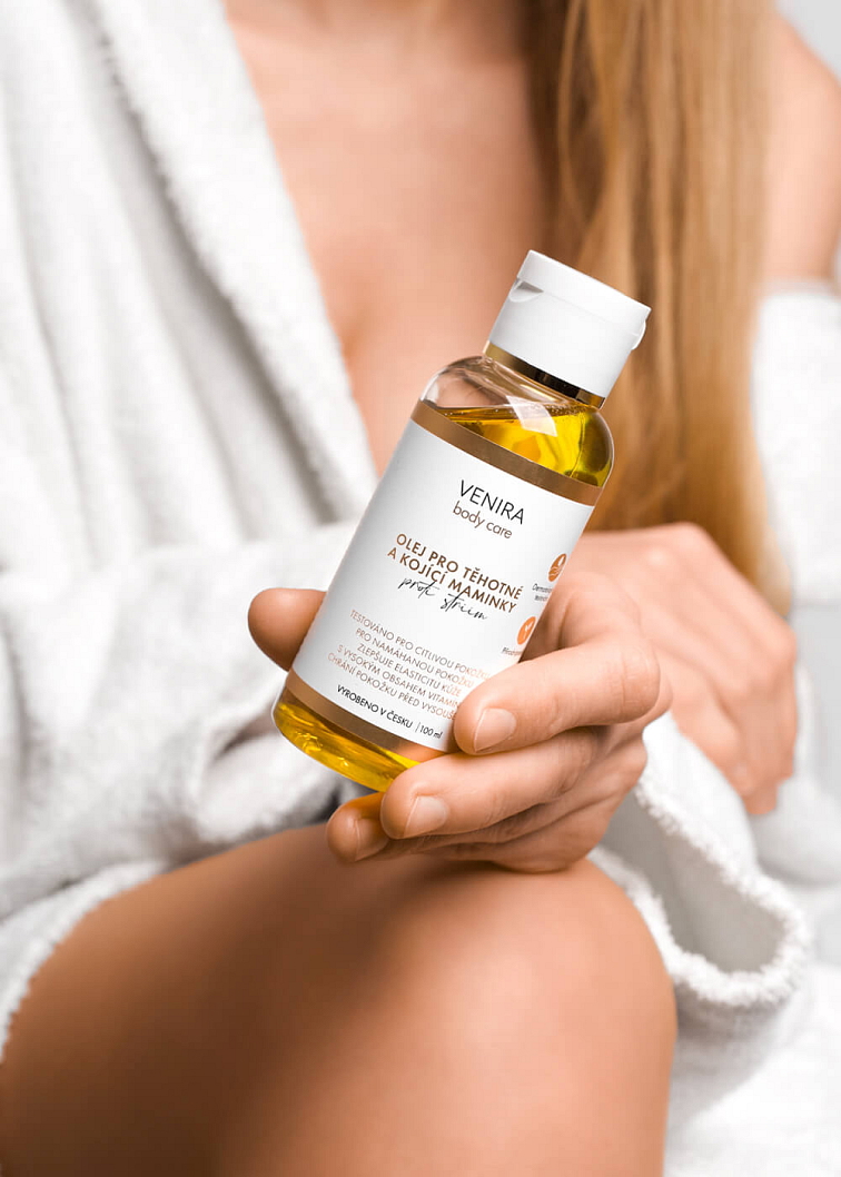 VENIRA olej pro těhotné a kojící maminky proti striím