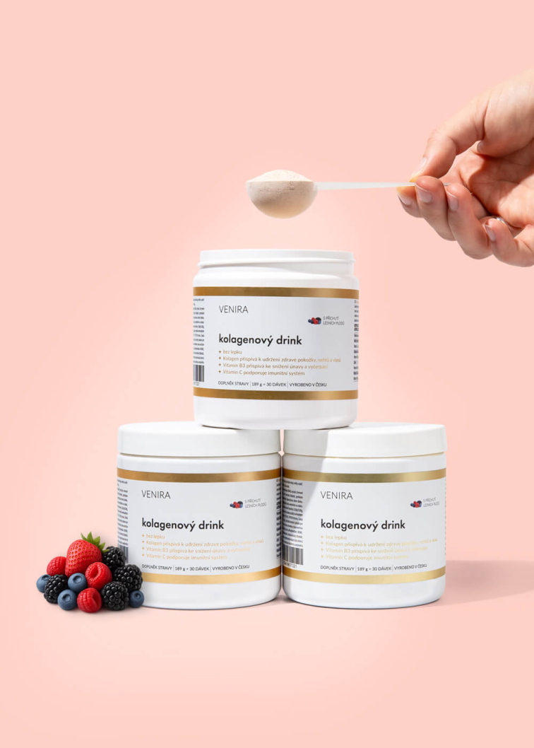 VENIRA kolagenový drink pro vlasy, nehty a pleť