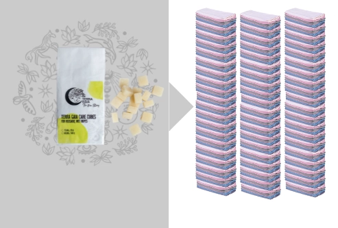 Natasha Care Cubes sada na výrobu vlhčených ubrousků