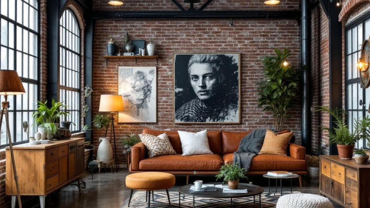 Ako vytvoriť industriálny štýl bývania pomocou doplnkov a dekorácií?