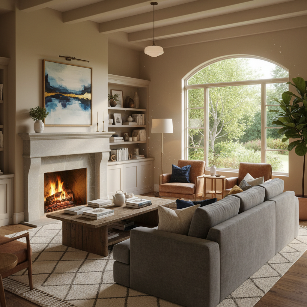 Ako ladiť nástenné dekorácie do obývačky so štýlom interiéru?