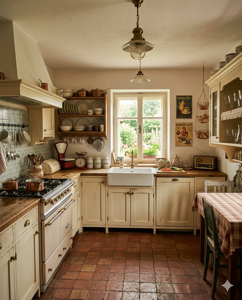 Vdýchnite svojej kuchyni dušu s vintage doplnkami do kuchyne